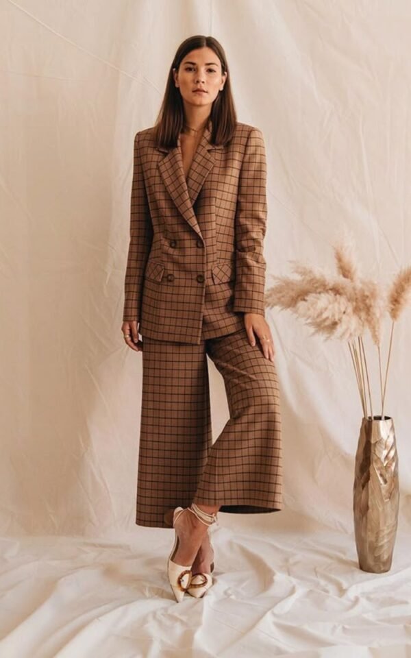 Conjunto Feminino Calça e Blazer Alfaiataria